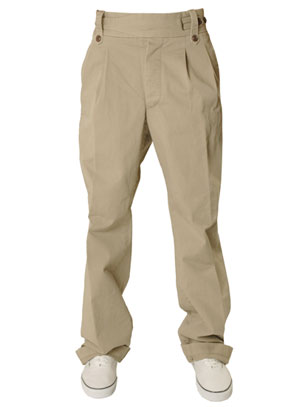 Pleated Chino