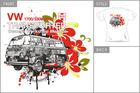 (VW Transporter) Skinny Fit T-shirt