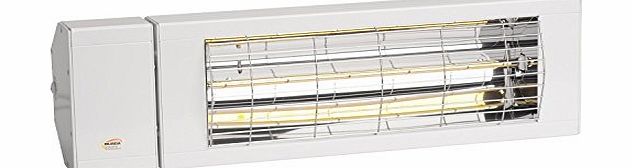 Heatstar Radiant heaters Heat Star 1400 watt heater Terrace Car Beistellheizung in white-Titan