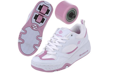 heelys Fizz White/Pink Size 5