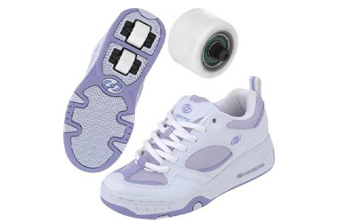 Heelys Fizz White/Violet Size 12 Junior