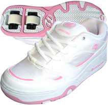 Heelys - Rebel - White/Pink - Size 2