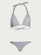 heidi klein swimwear silver