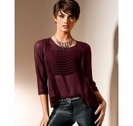 Heine Pleat Look Blouse