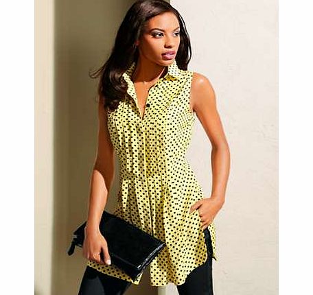 Heine Singh Madan Singh Madan Polka-Dot Blouse
