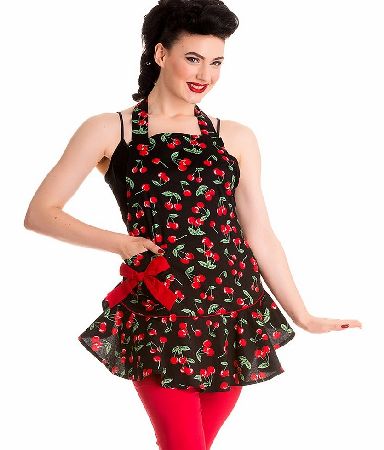 Hell Bunny Cherry Pie Apron 7080