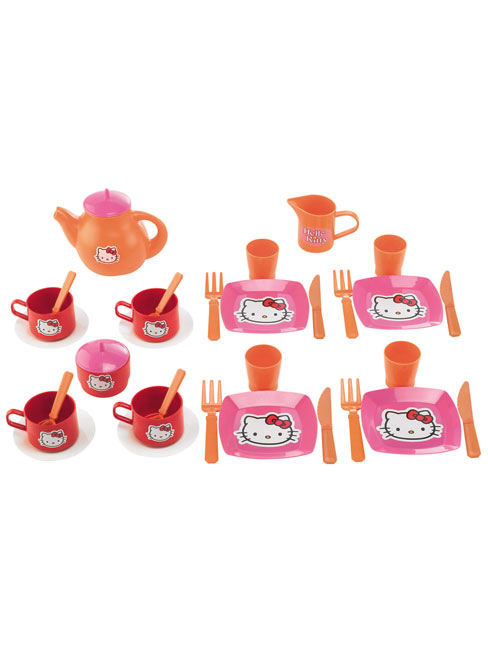 Hello Kitty 33 Piece Dinner Set