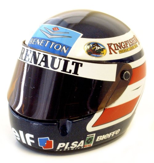 1:8 Scale Helmet - G.Berger 1996 1/8