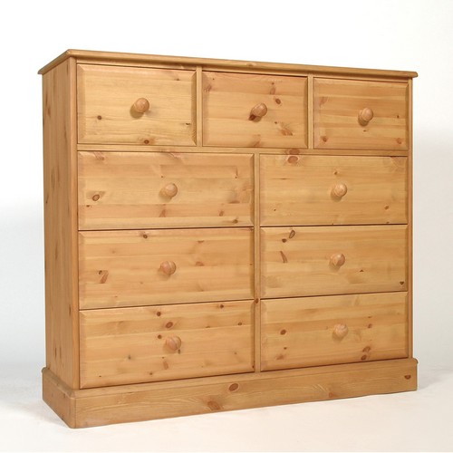 Hemingway Pine Large 9 Drawer Chest 1016.054