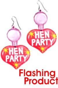 : Flashing Heart Earrings