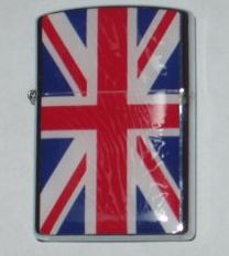 Union Jack Petrol Lighter