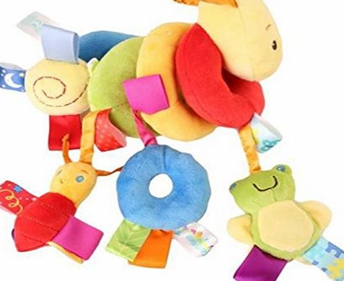 Hengsong  Baby Children Kids Twisty Curly Pram Stoller Pushchairs Car Seat Cot Hanging Activity Rattles Toys (Style 1)