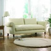 henley 3 seater sofa - Wilman Mario Gold - Light leg stain