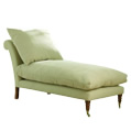 Chaise Longue - Artelier Designs Liniun Collection Bramante Ivory - Light leg stain