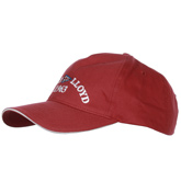 Henri Lloyd Alba Red Baseball Cap