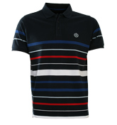 Bettyhill Navy Pique Polo Shirt