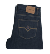 Carrop Dark Denim Straight Leg Jeans