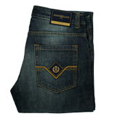 (Stefano) Dark Denim Boot Cut Jeans