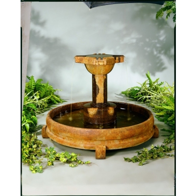 Henri Studios Overflowing Cross Fountain