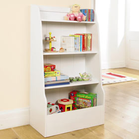 Hercules Bookcase - White