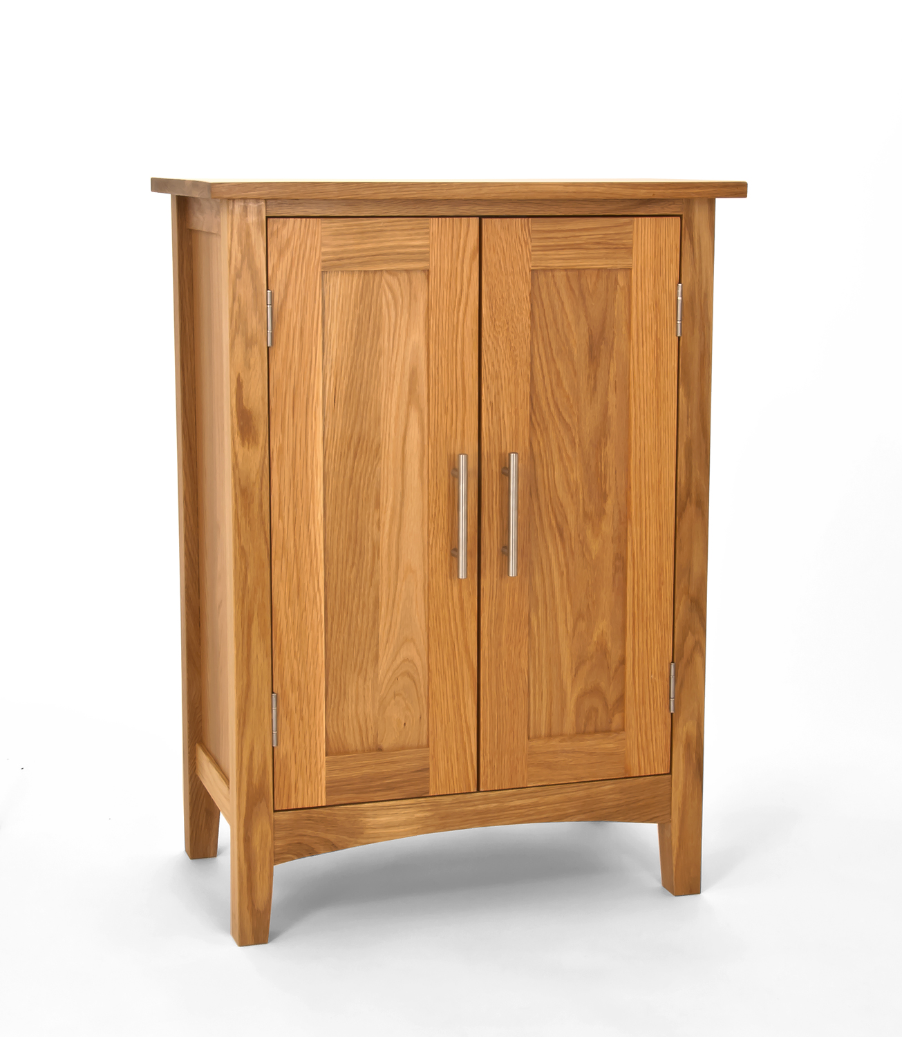 Oak Shoe Cabinet