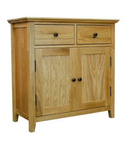 Hereford Rustic Oak 90cm Sideboard