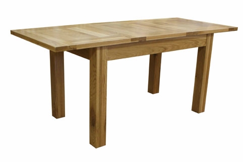 Rustic Oak Extending Dining Table