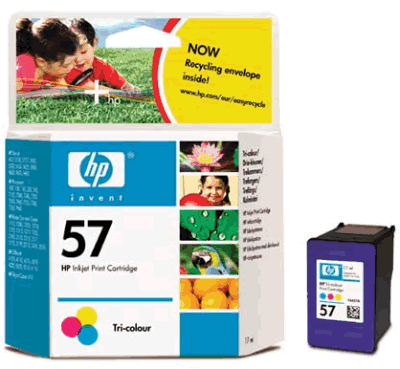 Hewlett Packard C6657AN OEM Colour Inkjet Cartridge - HP 57