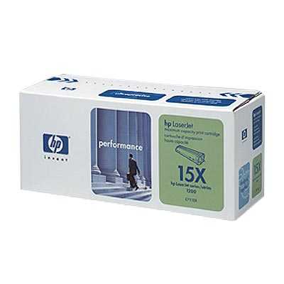 Hewlett Packard OEM C7115X Black Laser Toner