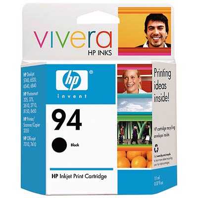 Hewlett Packard OEM HP C8765E Black Ink