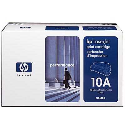 Hewlett Packard OEM Q2610A Black Laser Toner