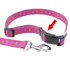Hi-Craft PURPLE SQUARES DOG COLLAR 14-18 X