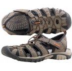 Mens Coast Sandal Taupe/Black