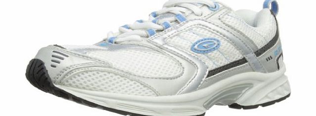 Hi-Tec Womens R111 W White/Powder Blue/Gunmetal Trainer A001578/013/01 7 UK, 40 EU, 9 US