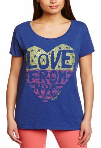 Womens Lexie 2 Sn Short Sleeve T-Shirt, Twilight Blue, 12