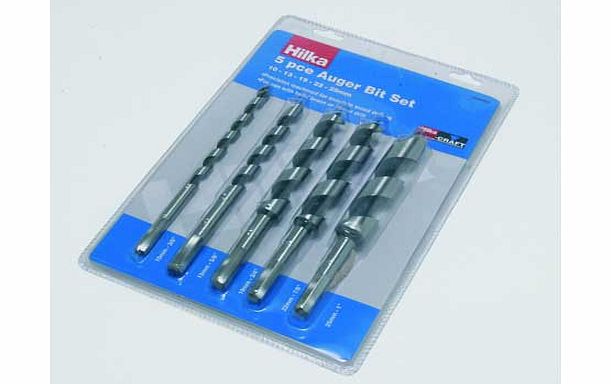 Hilka 5 Piece Auger Bits