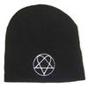 Beanie - Heartagram (Black)