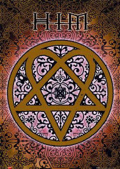 HIM Heartagram Poster