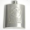 Silver Hip Flask - Dark Light