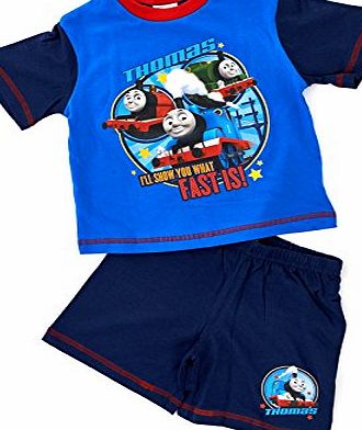 Hit Entertainment New Kids Boys Official Thomas The Tank Engine Trains Short Sleeved Pyjamas Shorts Pjs Set Ill Show Y