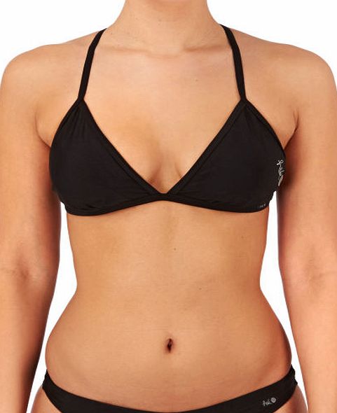 Hive Swimwear Womens Hive Swimwear Black Beehive Bikini Top -