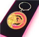 HMB BARBIE RETRO METAL KEYRING