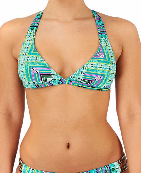 Hobie Womens Hobie Nomads Land Halter Bikini Top -