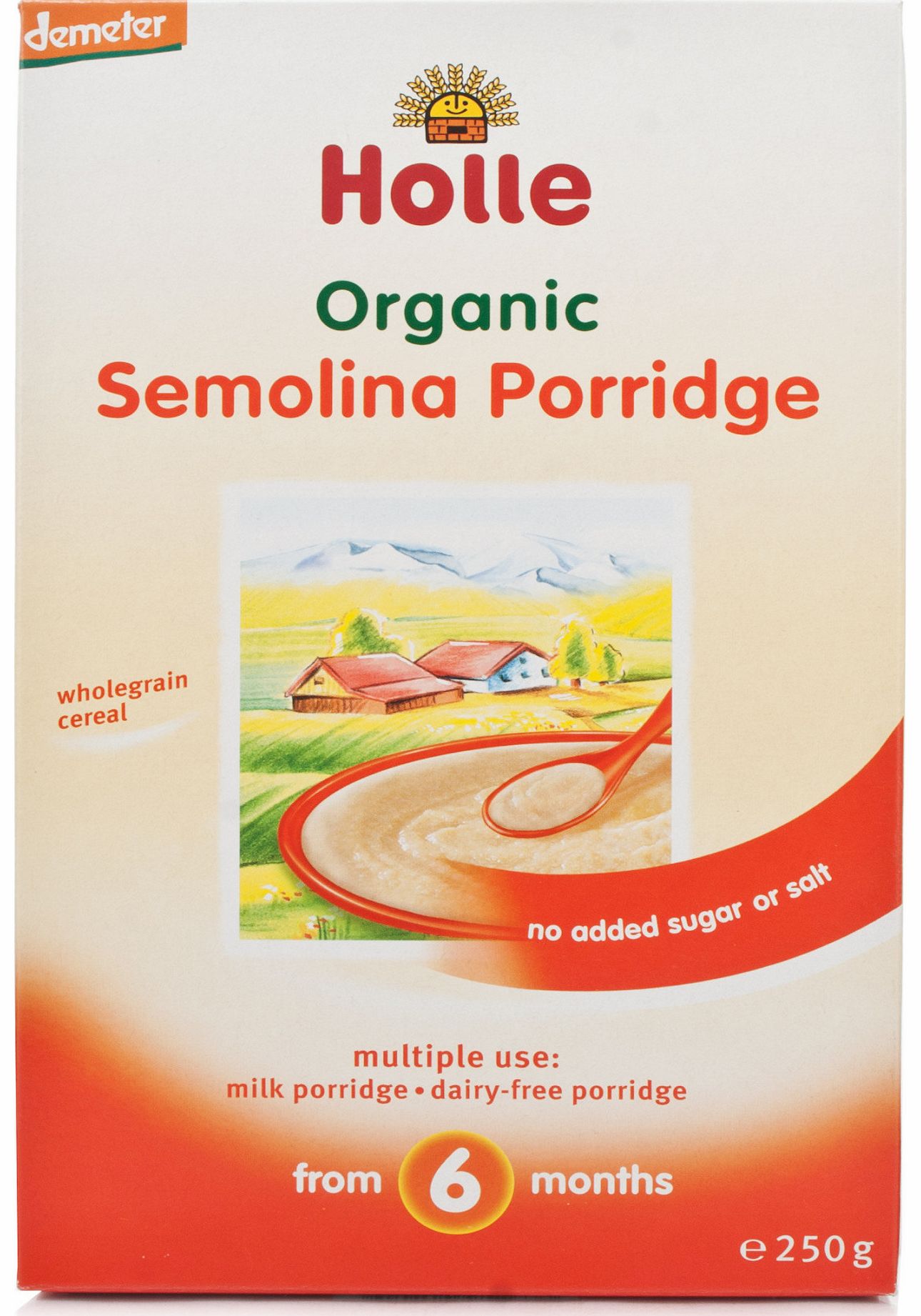 Holle Organic Semolina Porridge