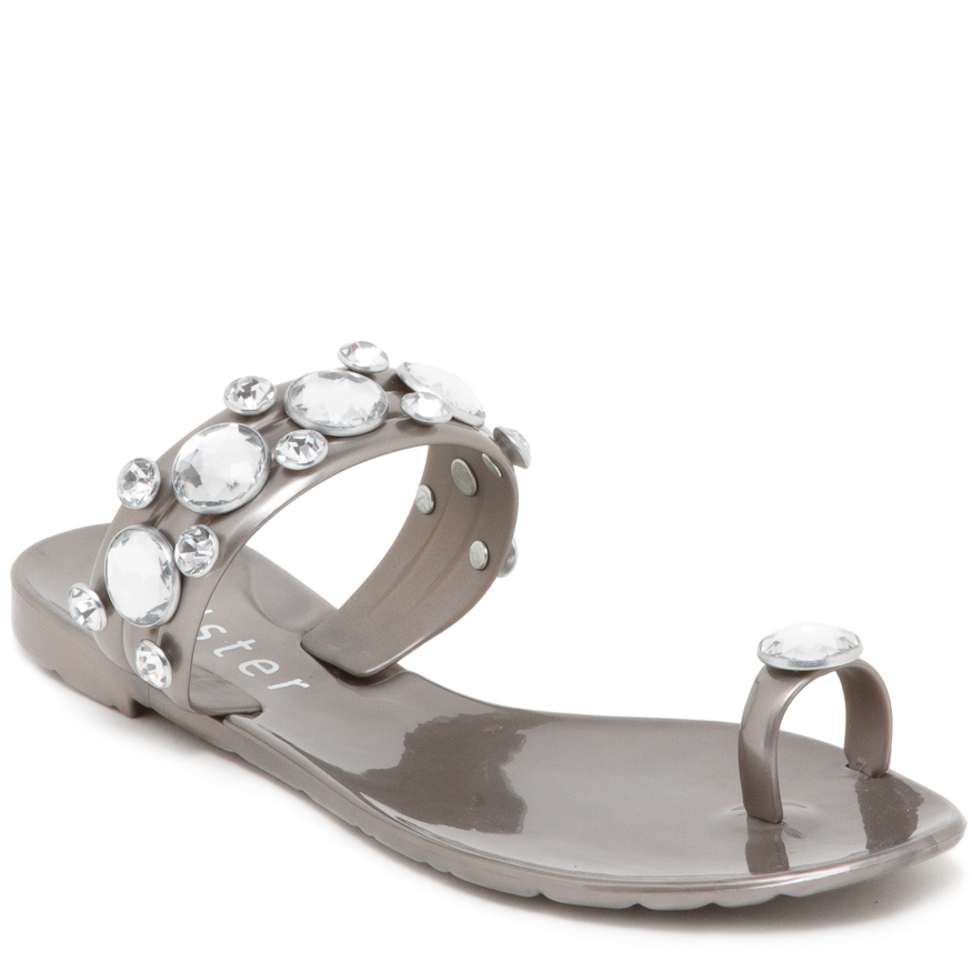 Princess Toe Loop Pewter