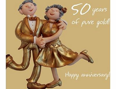 50th Wedding Anniversary Card