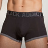 HOM black addict maxi boxer brief