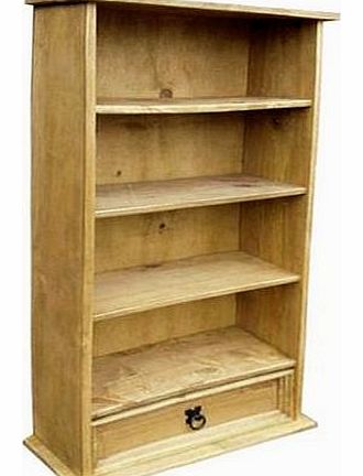 Corona 1 Drawer Bookcase DVD/CD Rack