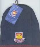 West Ham Utd FC beanie hat navy / claret