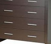 Home Zone Denver 4 Drawer Chest